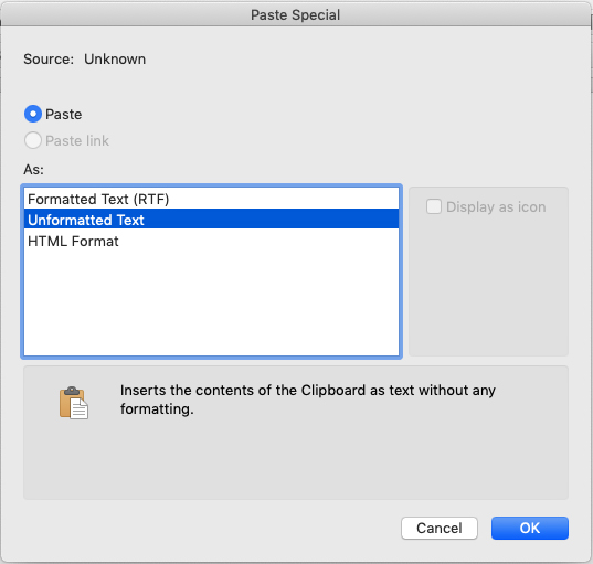 remove metadata from excel for mac 2016